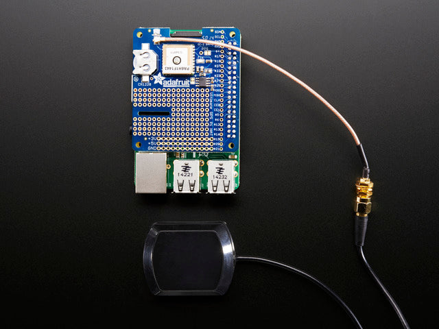 Adafruit Ultimate GPS HAT for Raspberry Pi A+/B+/Pi 2/3/4/Pi 5