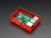 Pi Model B+ / Pi 2 / Pi 3 Case Base - Red