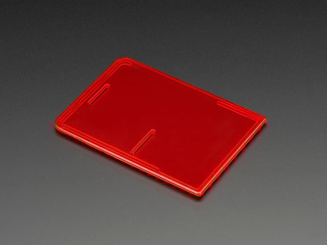 Raspberry Pi Model B+ / Pi 2 / Pi 3 Case Lid - Red