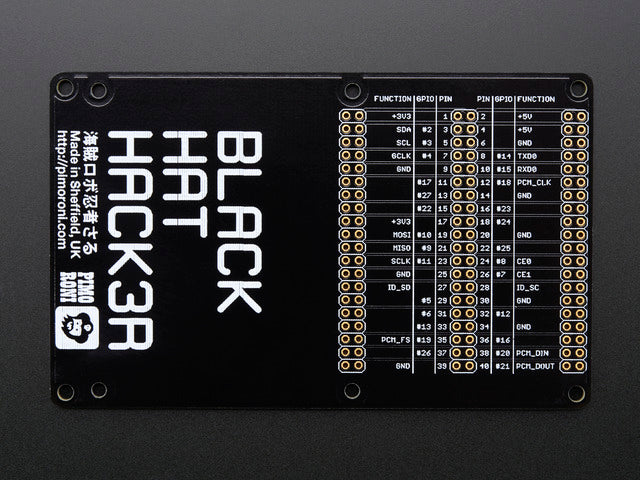 Pimoroni Black HAT Hack3r Kit