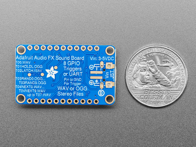 Adafruit Audio FX Mini Sound Board - WAV/OGG Trigger 16MB Flash