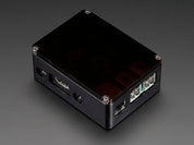 Anidees Black Case w/ Smokey Top for Raspberry Pi B+/Pi 2/Pi 3