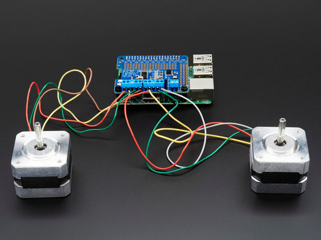 Adafruit DC & Stepper Motor HAT for Raspberry Pi - Mini Kit