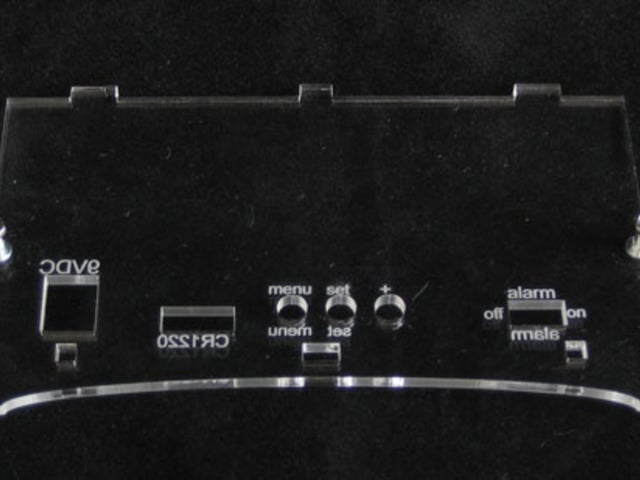 Ice Tube clear acrylic enclosure