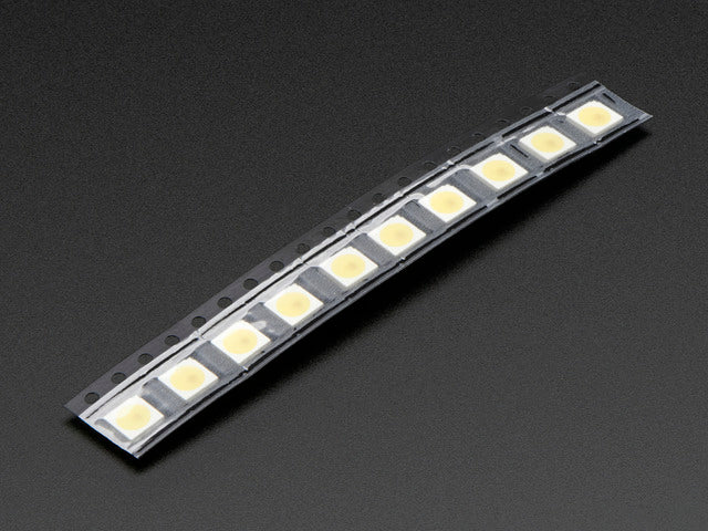 5050 Cool White LED w/ Integrated Driver Chip - 10 Pack