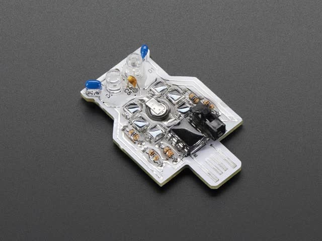 Solar Powered Owl Blinky LED Pendant Kit from Lumen Electronic