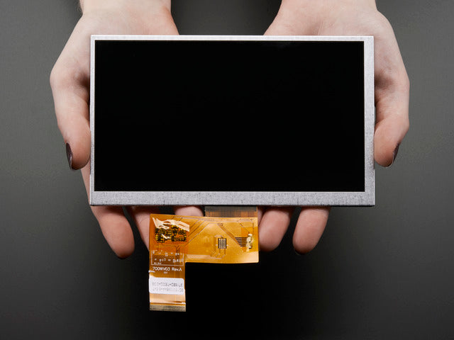 7.0" 40-pin TFT Display - 800x480 without Touchscreen