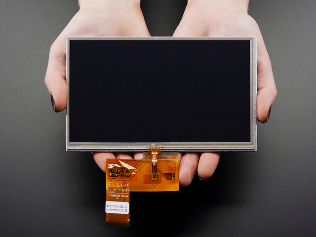 7.0" 40-pin TFT Display - 800x480 with Touchscreen