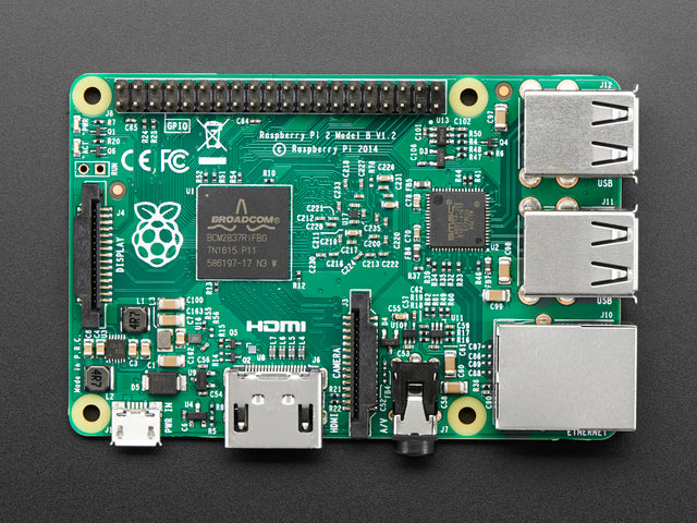 Raspberry Pi 2 - Model B v1.2 - ARM Cortex-A53 with 1G RAM