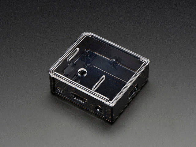 Adafruit Raspberry Pi A+ Case - Smoke Base w/ Clear Top