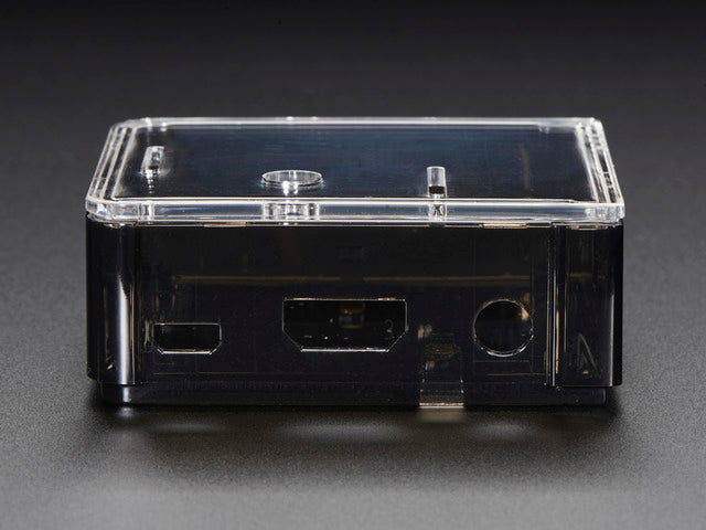 Adafruit Raspberry Pi A+ Case - Smoke Base w/ Clear Top