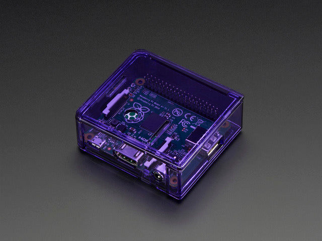 Pi Model A+ Case Base - Purple