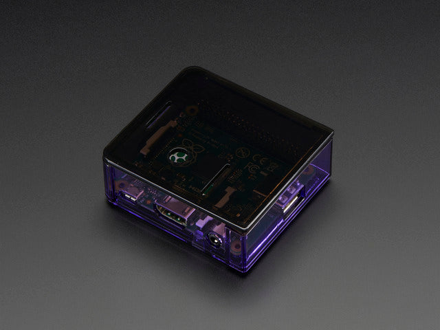 Pi Model A+ Case Base - Purple