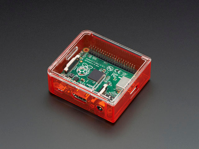 Pi Model A+ Case Base - Red