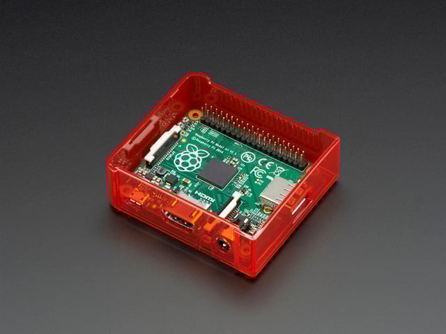 Pi Model A+ Case Base - Red