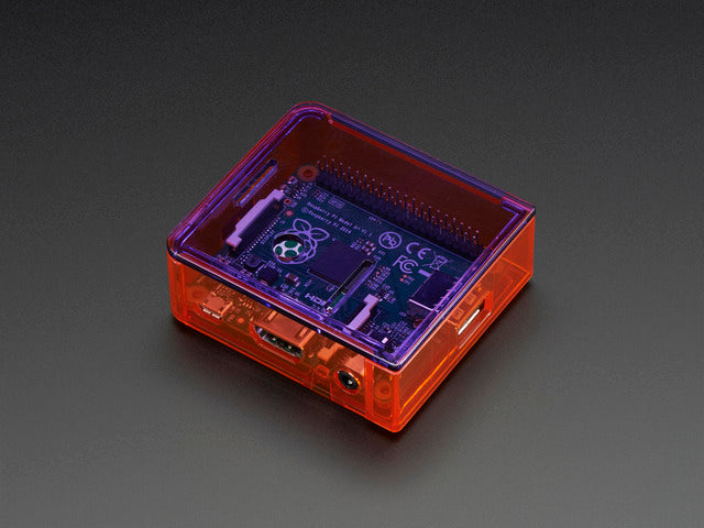 Pi Model A+ Case Base - Orange