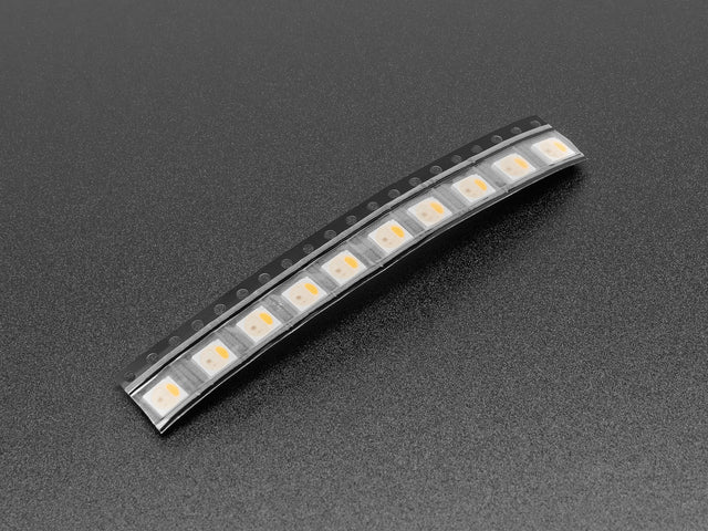 NeoPixel Warm White LED w/ Integrated Driver Chip - 10 Pack