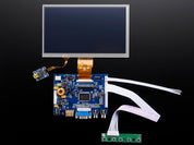 HDMI 4 Pi: 7" Display & Audio 1024x600 w/Touchscreen