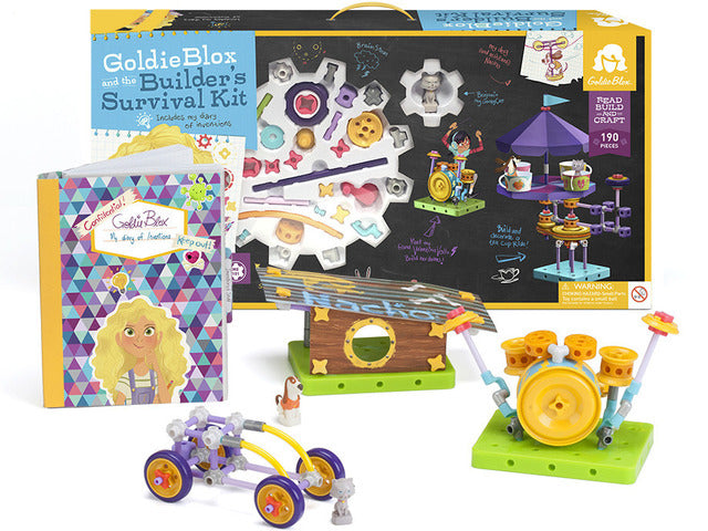 Goldie Blox and the Builder's Survival Kit