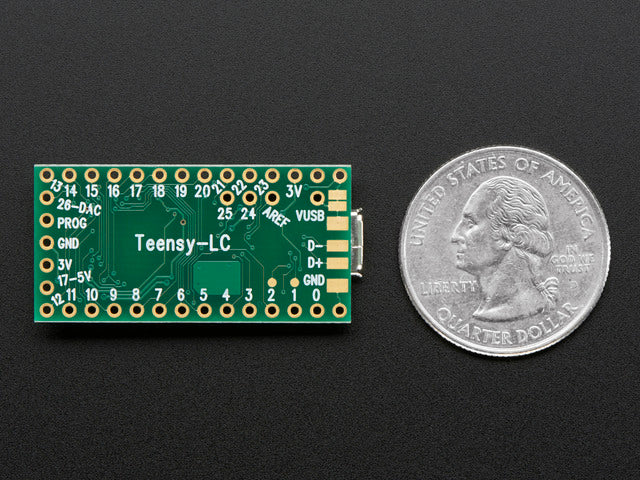 Teensy-LC Without Pins