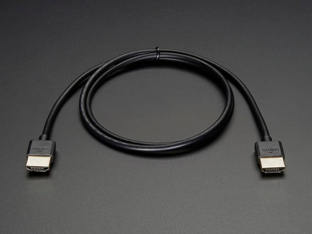 Slim HDMI Cable - 900mm / 3 feet long