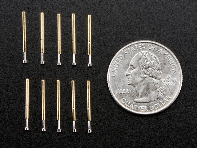 Pogo Pins "Cupped Head" (10 pack)