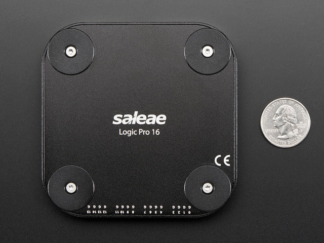 Saleae Logic Pro 16 - 16 Channels Logic + Analog - Black