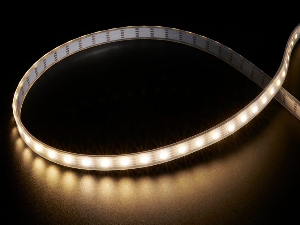 Adafruit DotStar LED Strip - Addressable Warm White - 60 LED/m