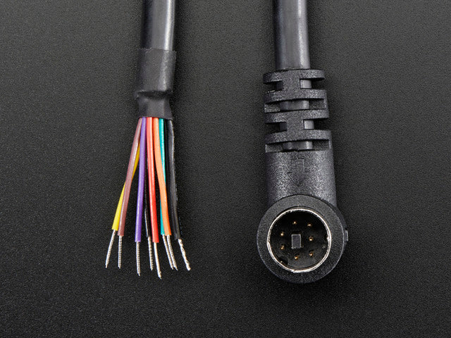 Mini-DIN Connector Cable for iRobot Create 2 - 7 Pins - 6 feet