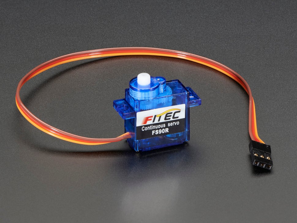 Continuous Rotation Micro Servo