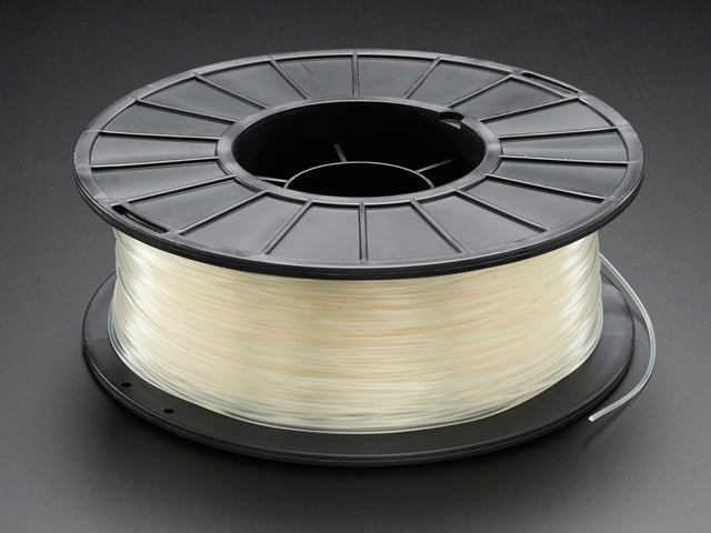 PLA Filament for 3D Printers - 1.75mm Natural Translucent - 1KG