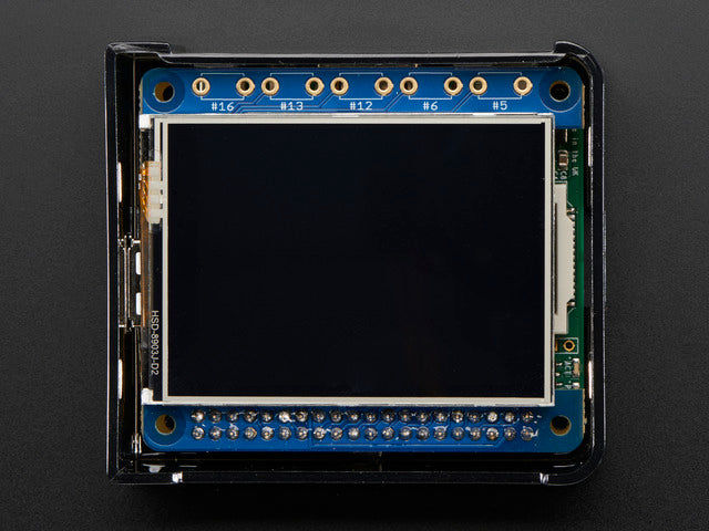 Adafruit PiTFT 2.4" HAT Mini Kit - 320x240 TFT Touchscreen