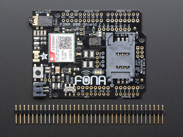 Adafruit FONA 800 Shield - Voice/Data Cellular GSM for Arduino
