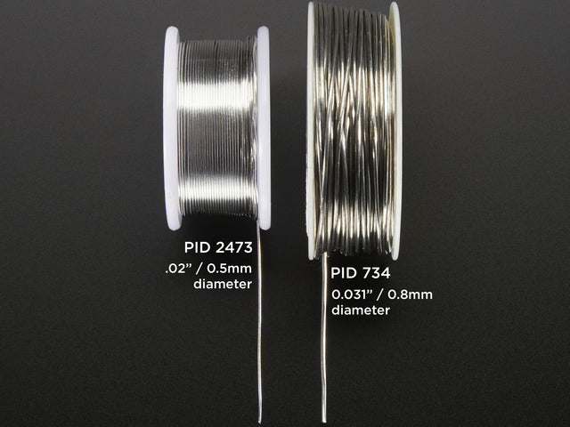 Solder Wire - RoHS Lead Free - 0.5mm/.02" diameter