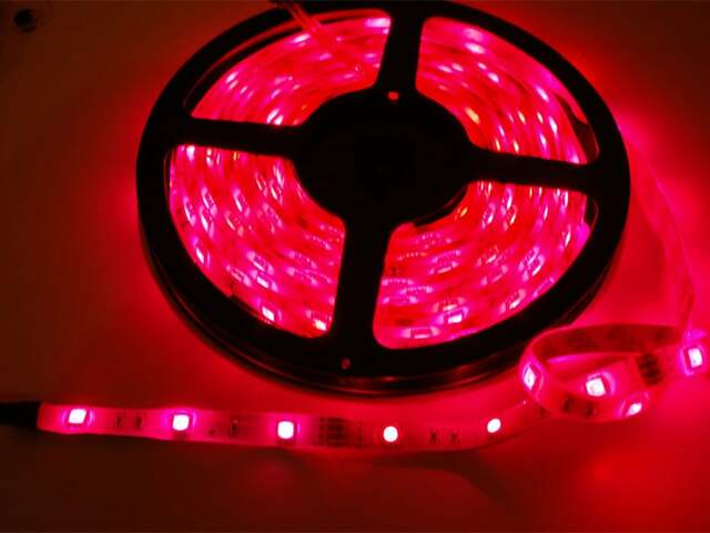RGB LED weatherproof flexi-strip 30 LED/m - 1m