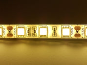 Warm white LED weatherproof flexi-strip 60 LED - 4m