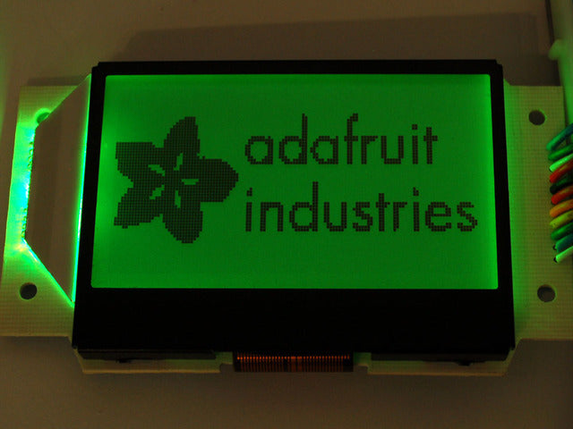 Graphic ST7565 Positive LCD (128x64) with RGB backlight + extras