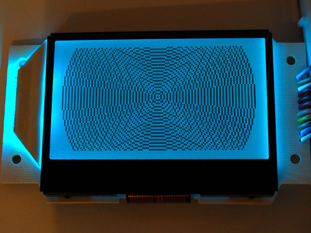 Graphic ST7565 Positive LCD (128x64) with RGB backlight + extras