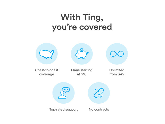 GSM SIM Card from Ting & Adafruit - Data/Voice/Text