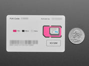 GSM SIM Card from Ting & Adafruit - Data/Voice/Text