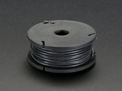 Silicone Cover Stranded-Core Wire - 25ft 26AWG - Black