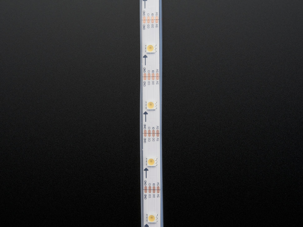 Adafruit DotStar LED Strip - Addressable Cool White-30 LED/m 2m