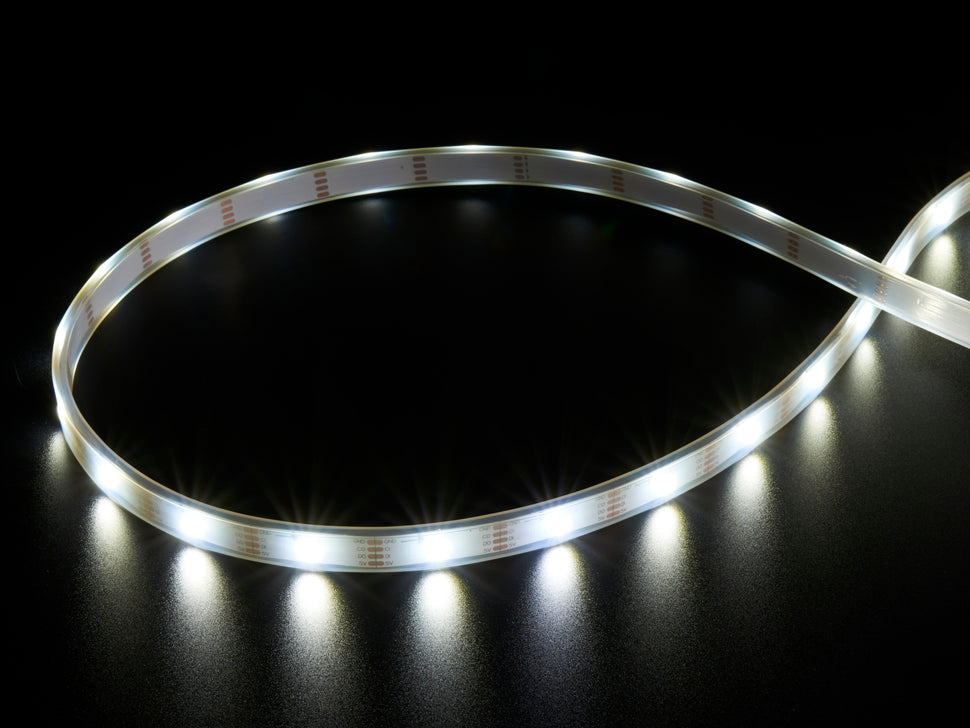Adafruit DotStar LED Strip - Addressable Cool White-30 LED/m 2m