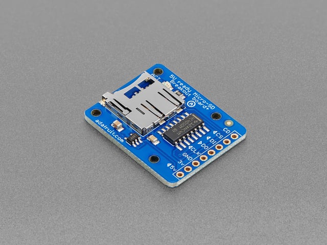 MicroSD card breakout board+