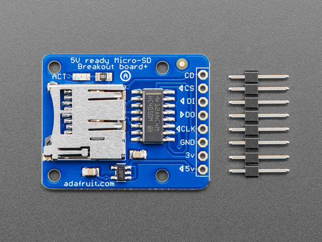 MicroSD card breakout board+