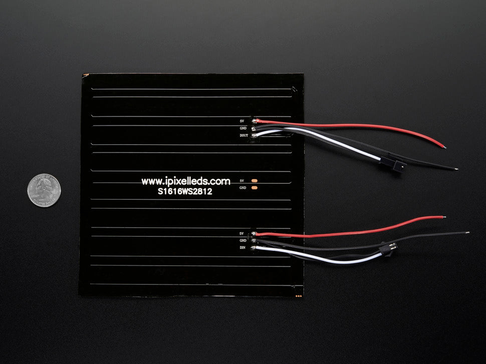 Flexible 16x16 NeoPixel RGB LED Matrix