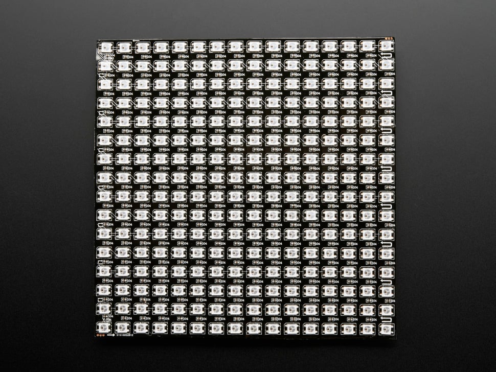 Flexible 16x16 NeoPixel RGB LED Matrix