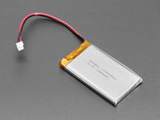 Lithium Ion Polymer Battery - 3.7v 1200mAh