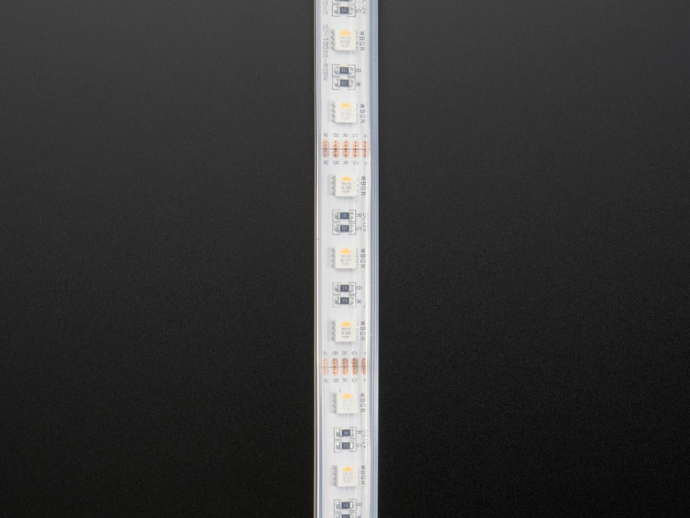 Analog RGBW LED Strip - RGB plus Warm White - 60 LED/m 2m