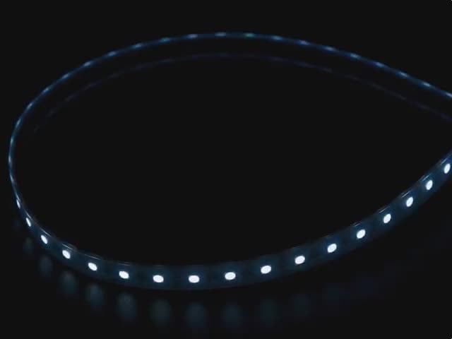 Analog RGBW LED Strip - RGB plus Cool White - 60 LED/m 1m
